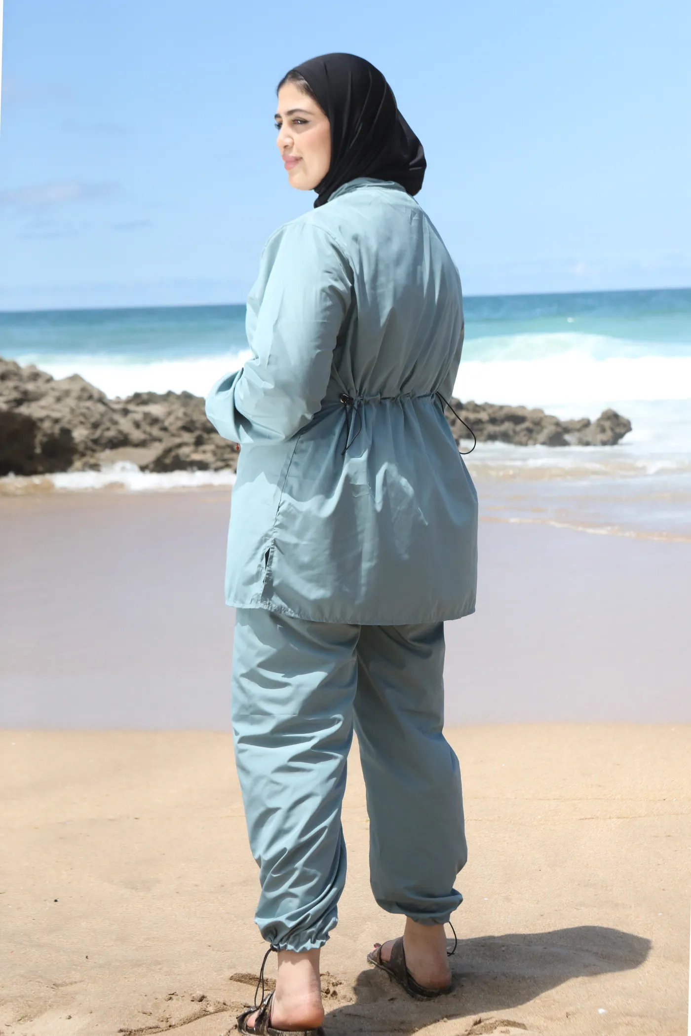 Burkini Jana en vert menthe – Image 3