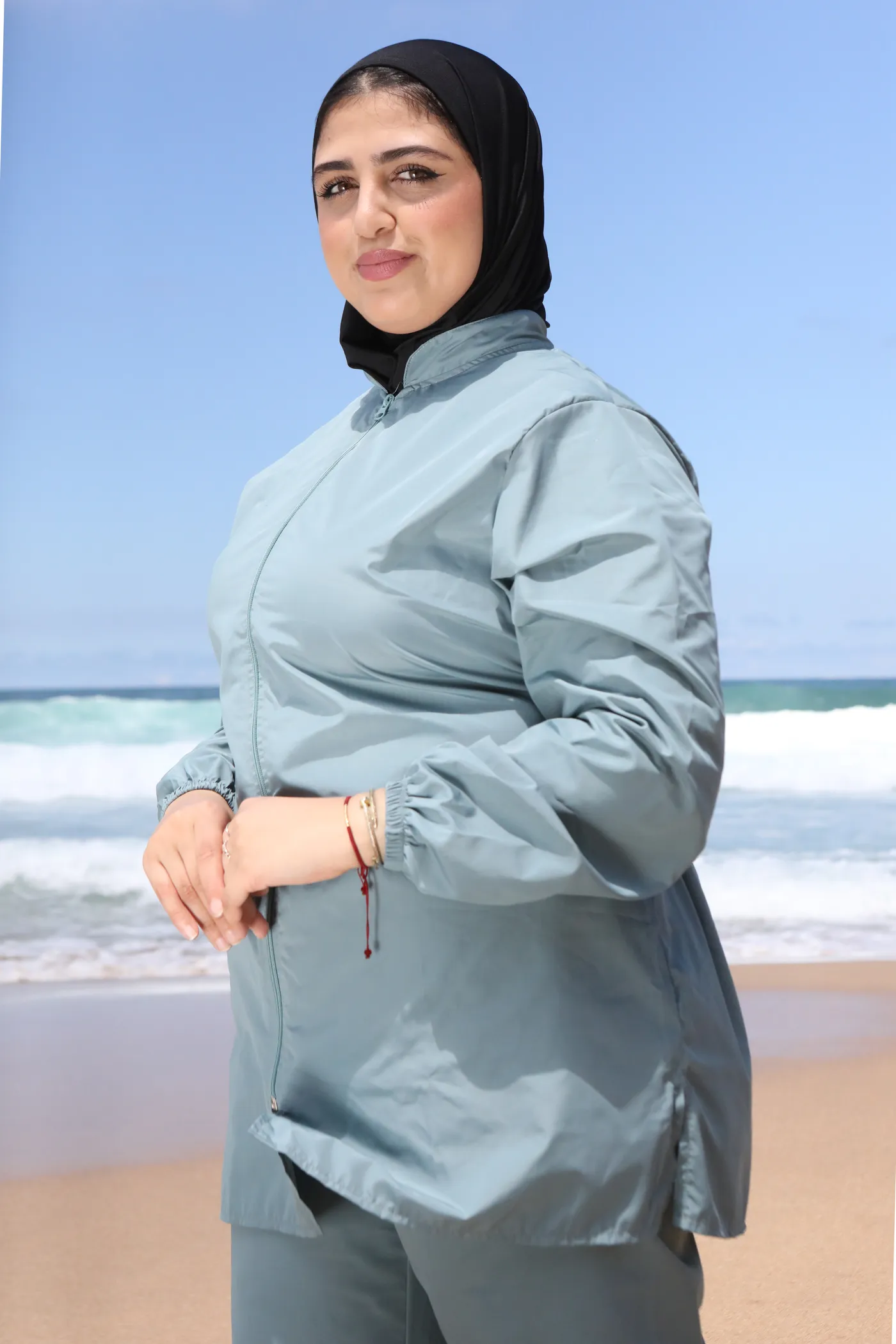 Burkini Jana en vert menthe – Image 4
