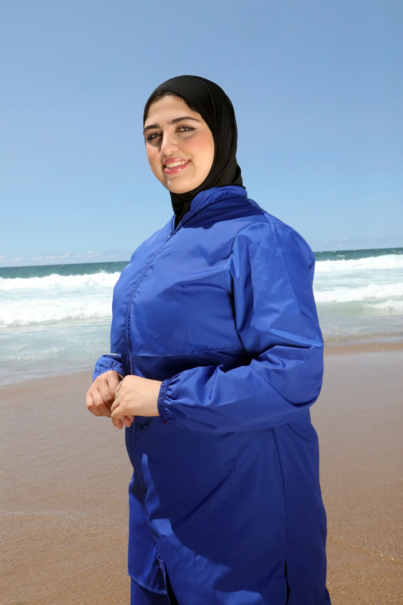 Burkini yacout en bleu roi – Image 4