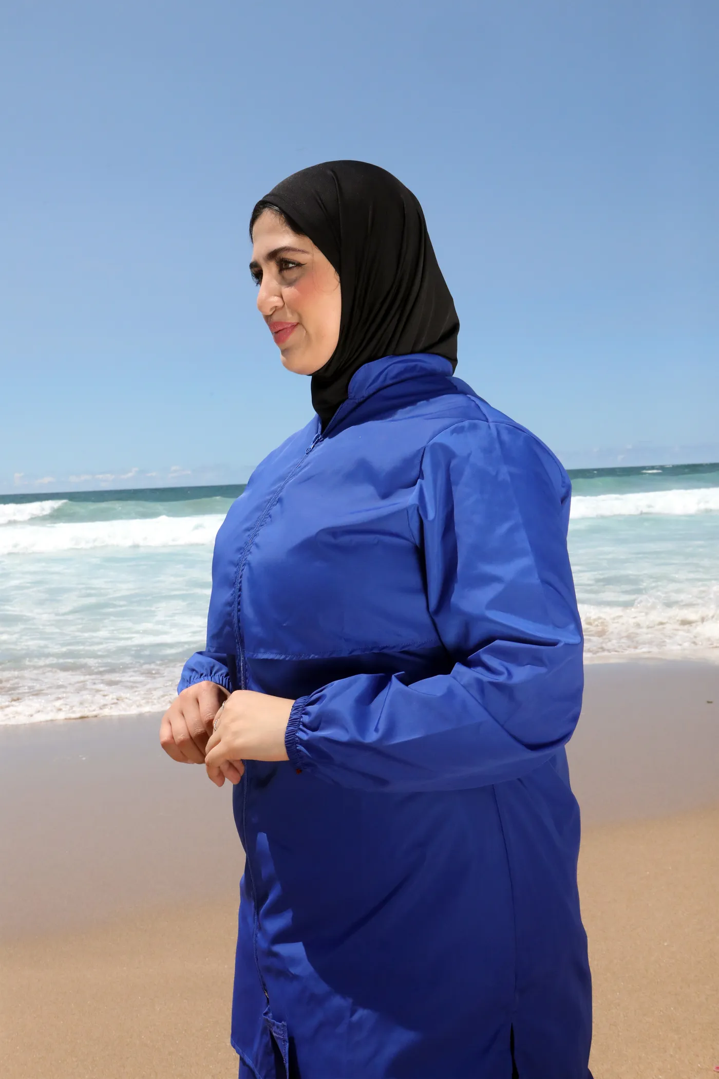 Burkini yacout en bleu roi – Image 5