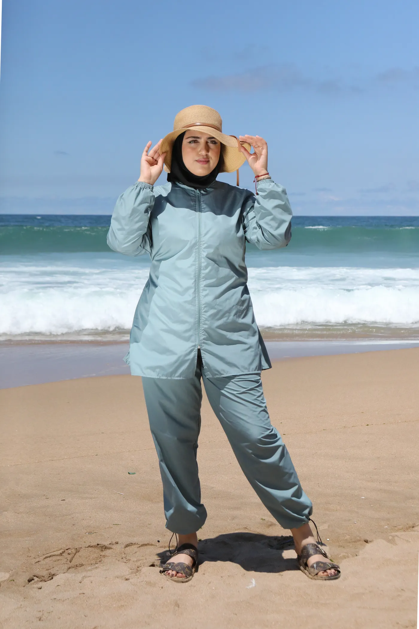 Burkini Jana en vert menthe