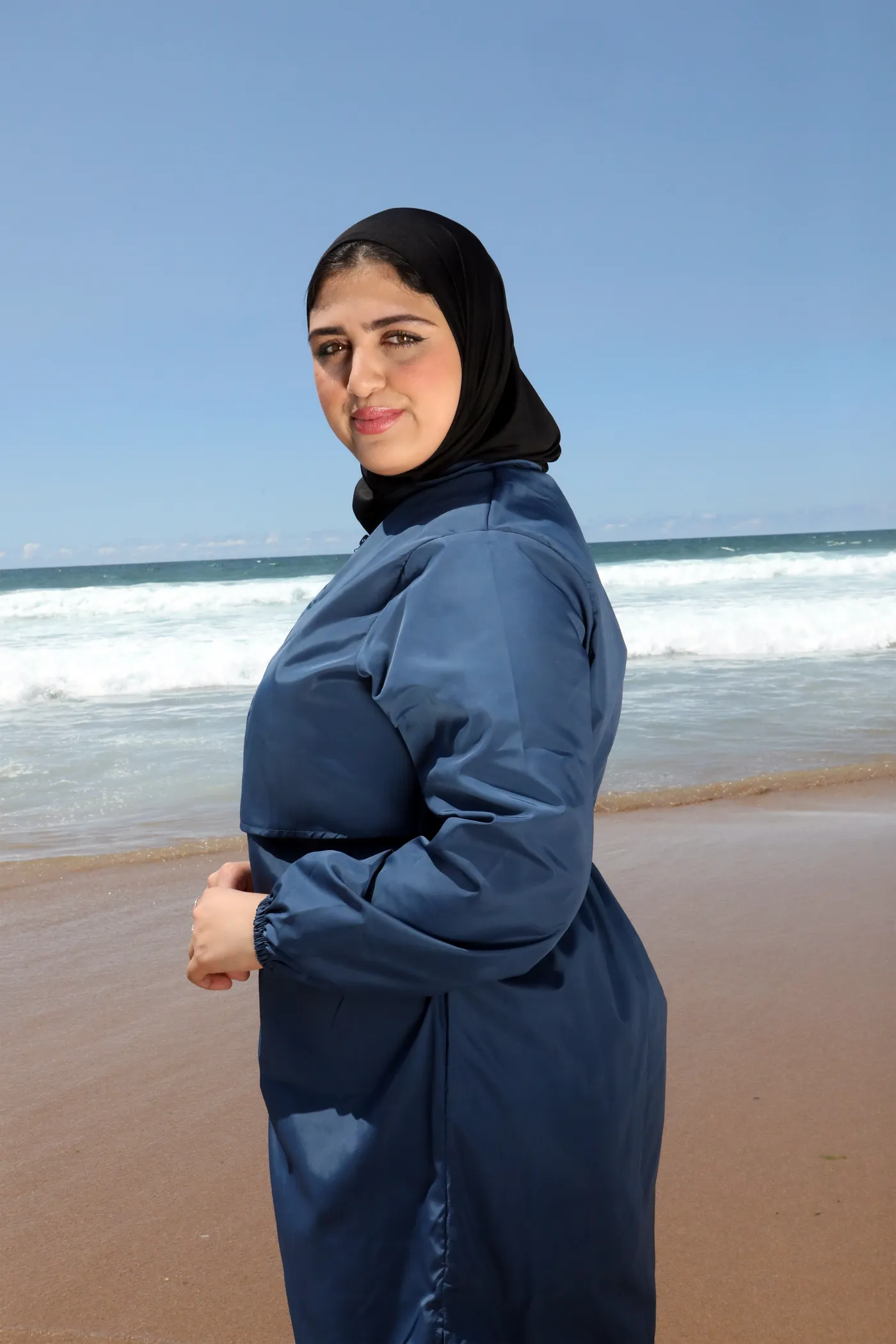 Burkini yacout en bleu pétrolé – Image 5