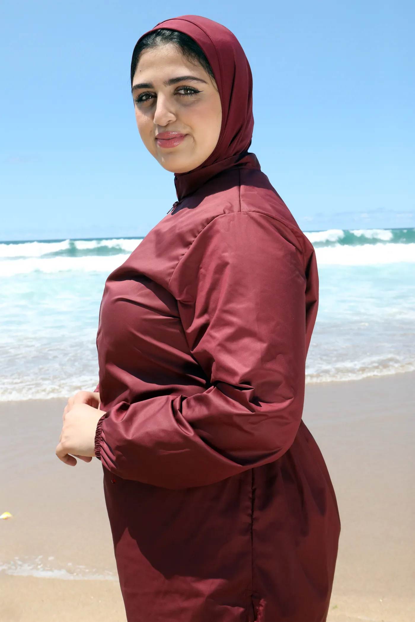 Burkini Jana en bordeau – Image 4