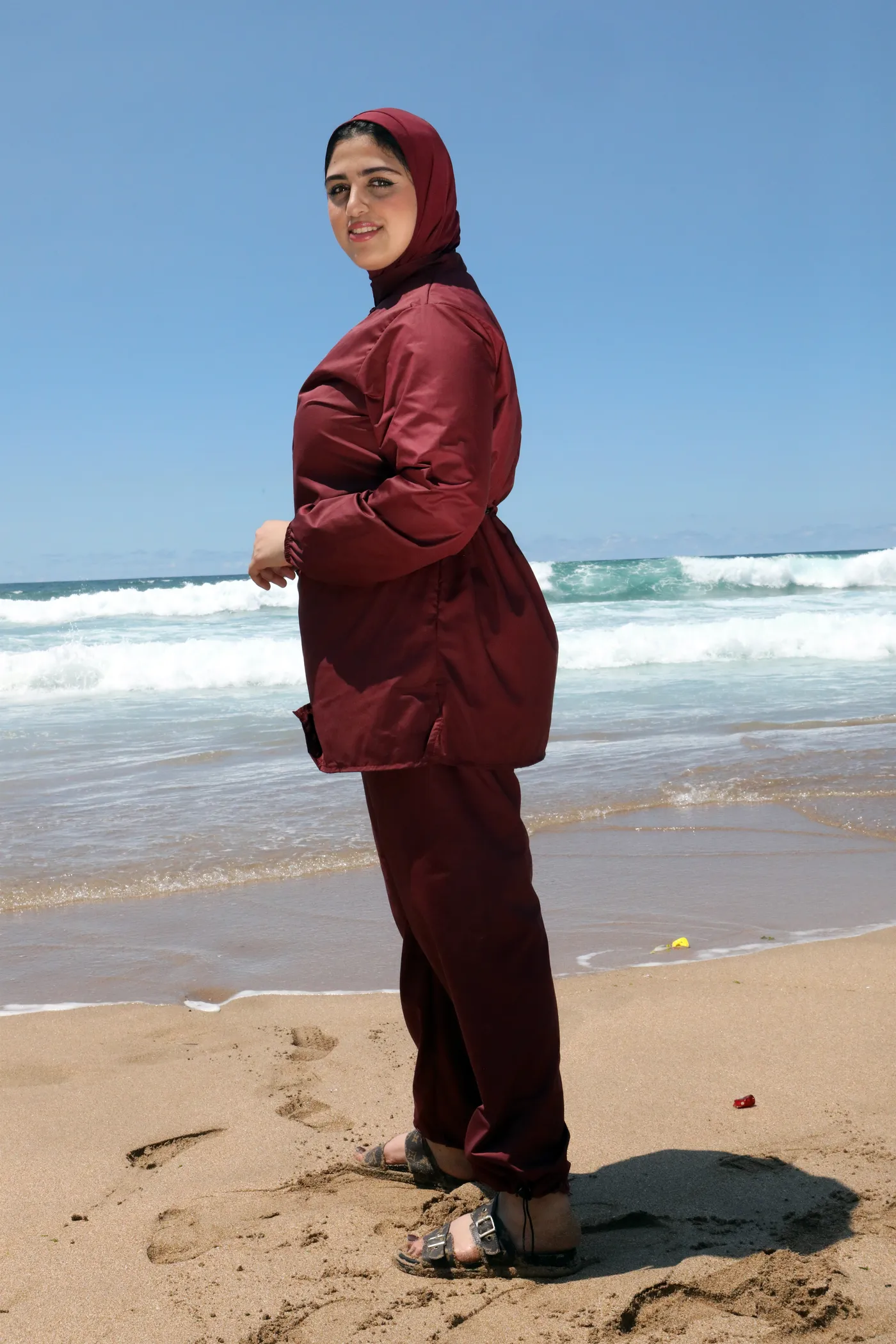 Burkini Jana en bordeau – Image 5