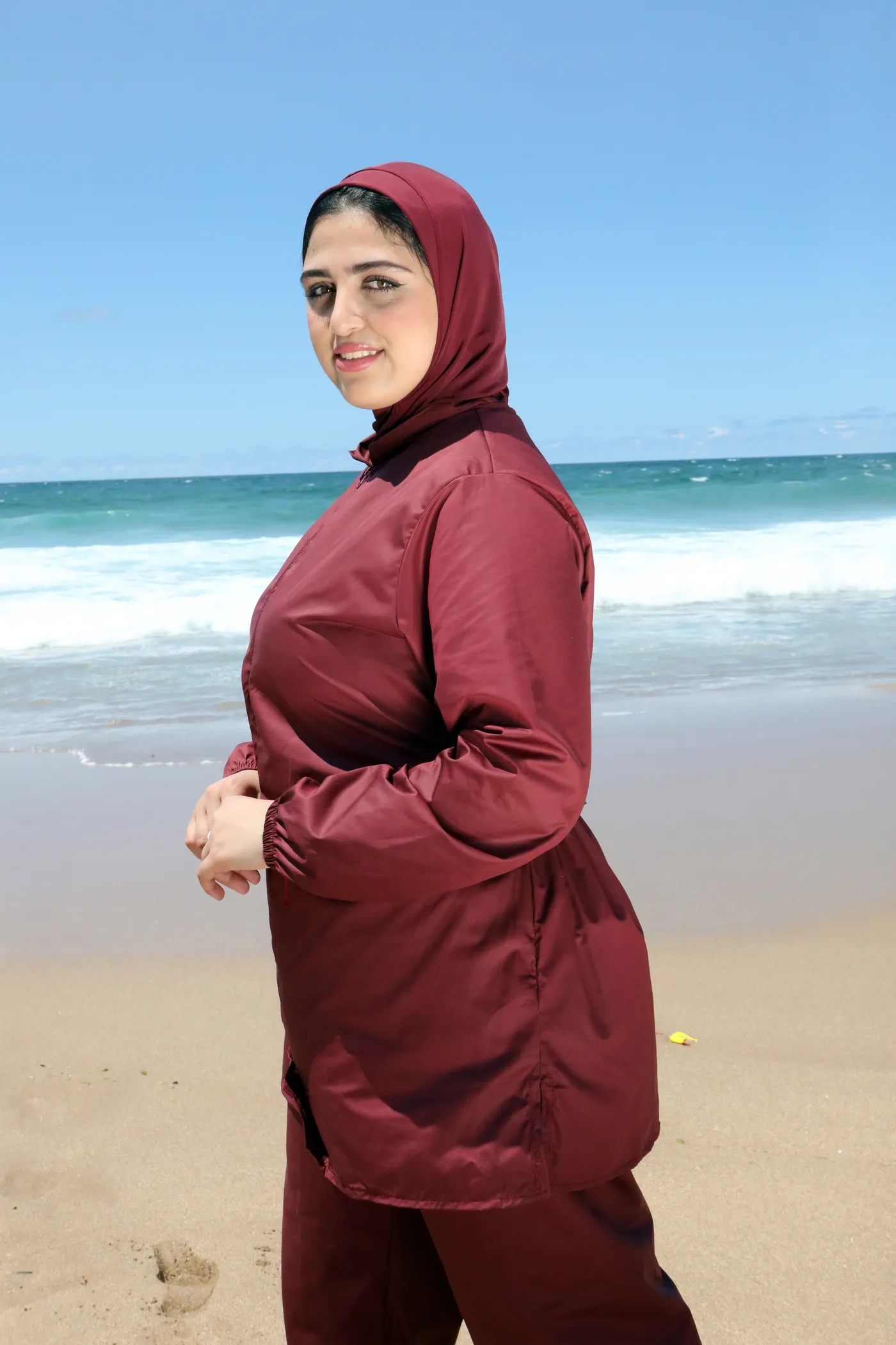 Burkini Jana en bordeau – Image 6