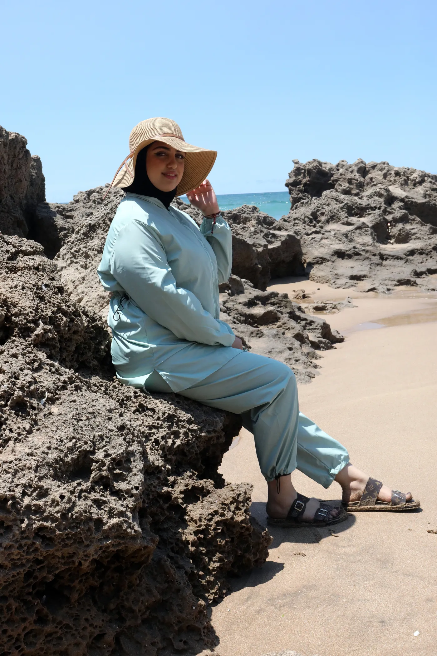 Burkini Jana en vert eau – Image 7