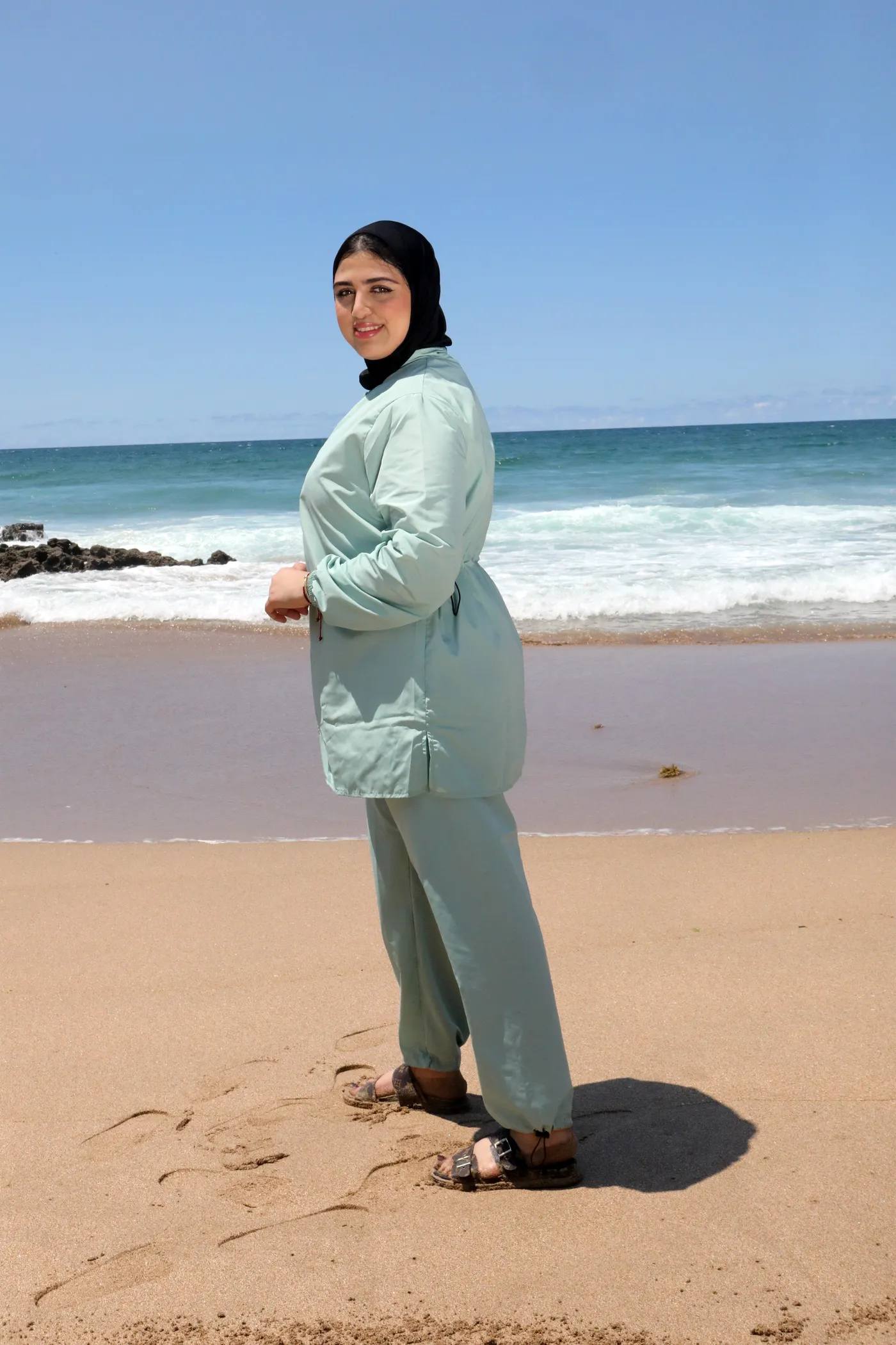 Burkini Jana en vert eau – Image 5