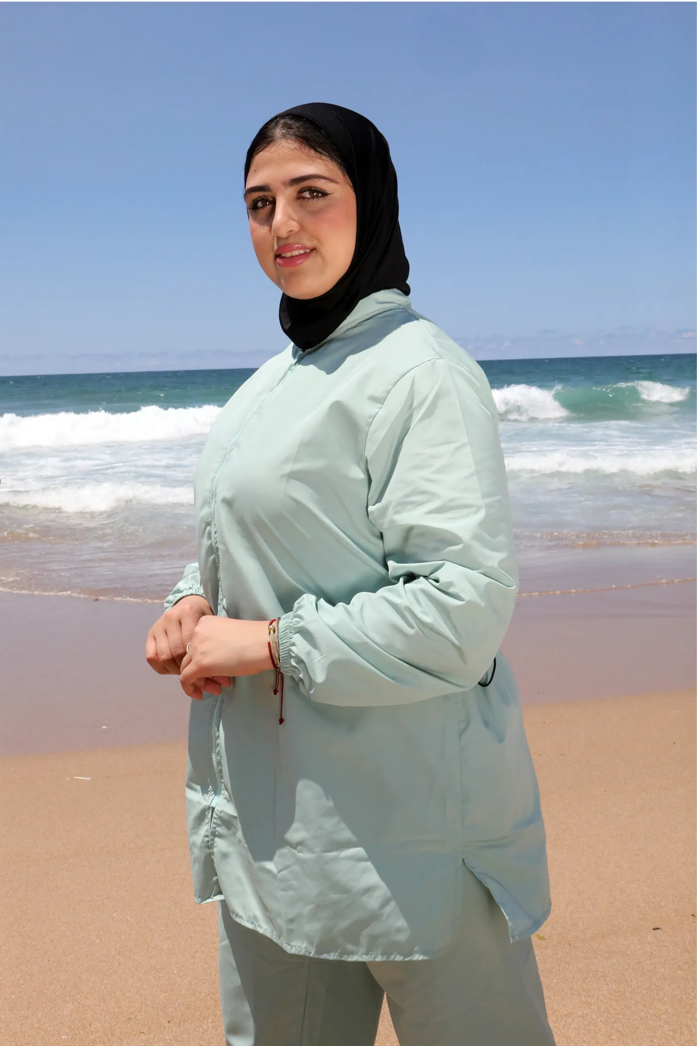 Burkini Jana en vert eau – Image 4