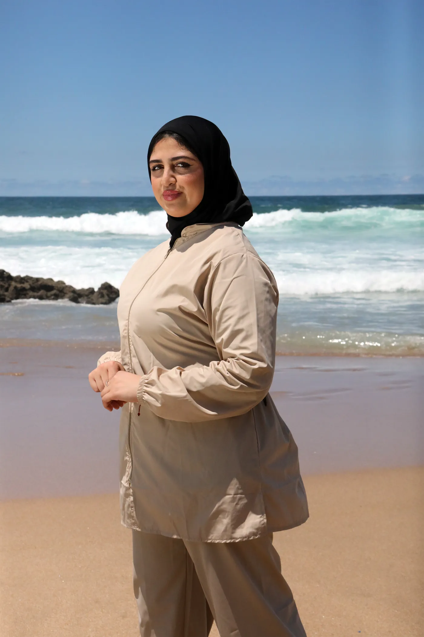 Burkini Jana en beige – Image 5