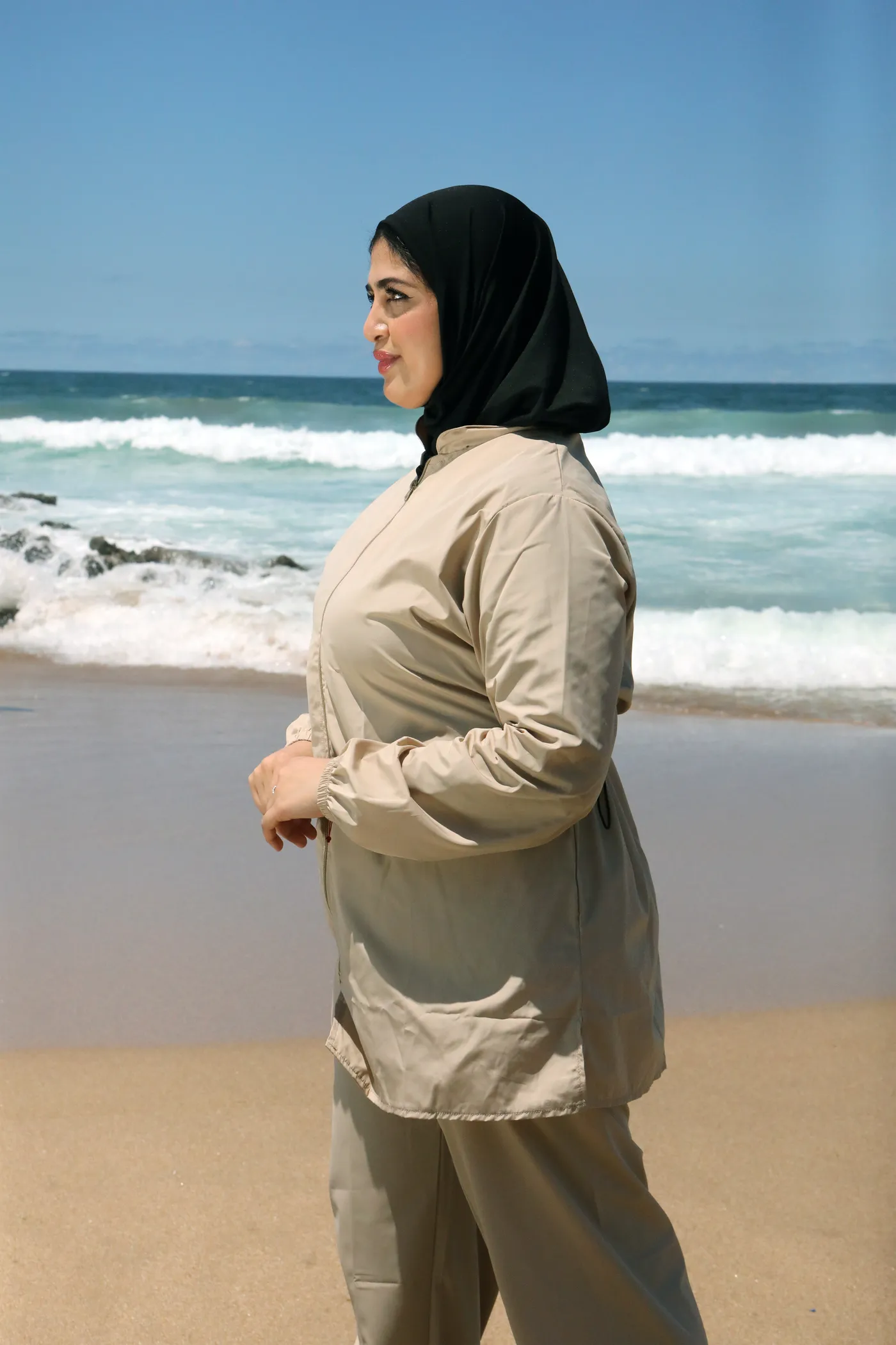 Burkini Jana en beige – Image 4