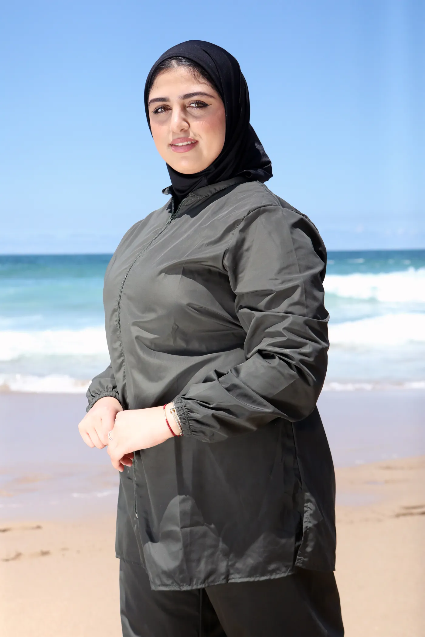 Burkini Jana en vert olive – Image 6