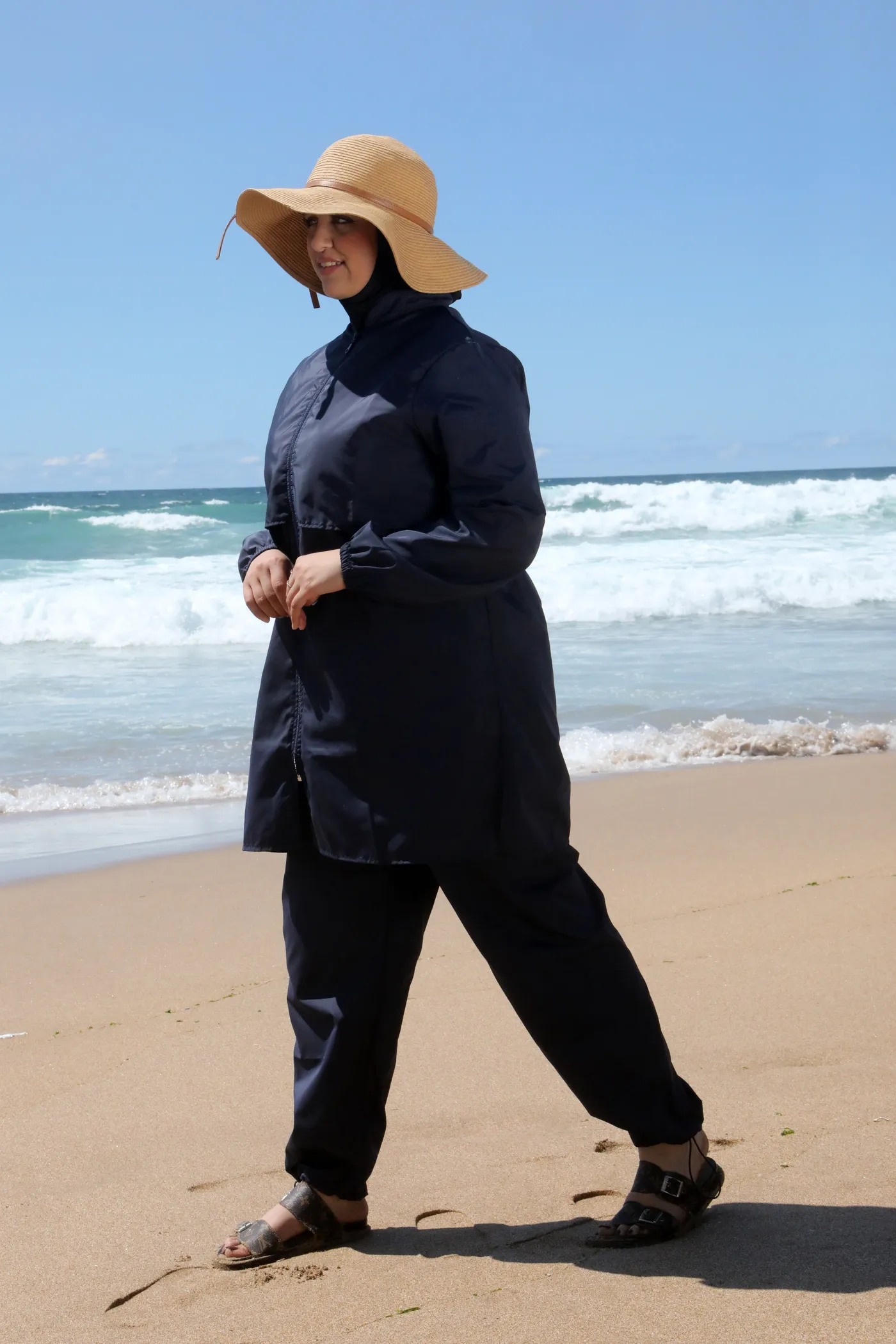 Burkini yacout en bleu marine – Image 6