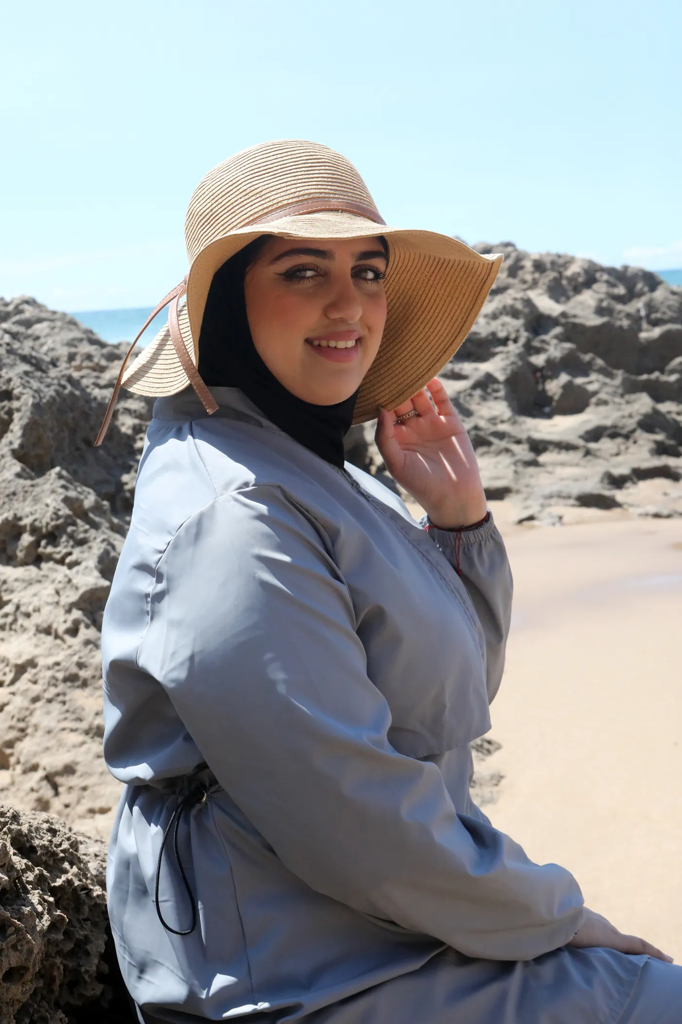 Burkini yacout en gris – Image 8