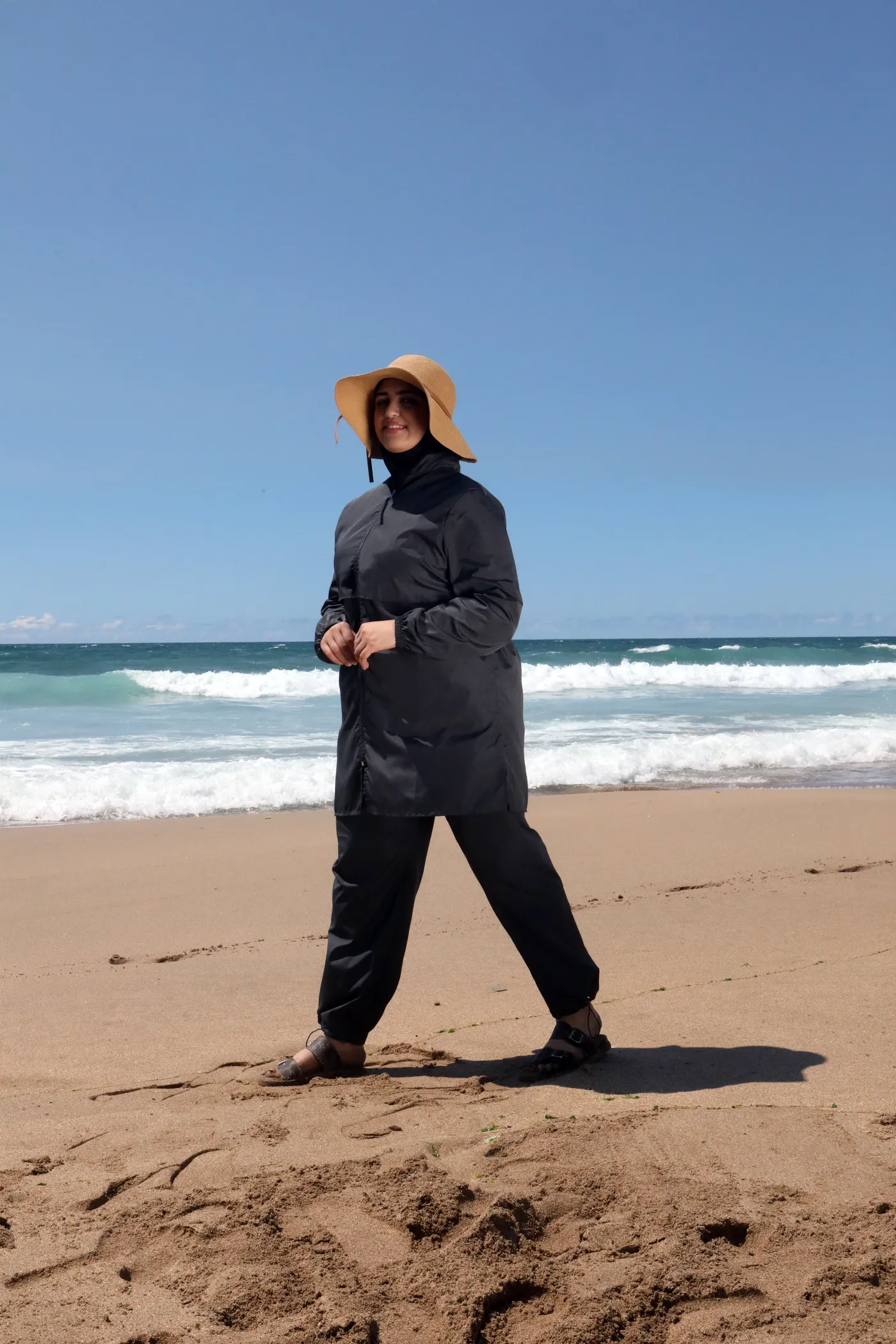 Burkini yacout en gris foncé – Image 4