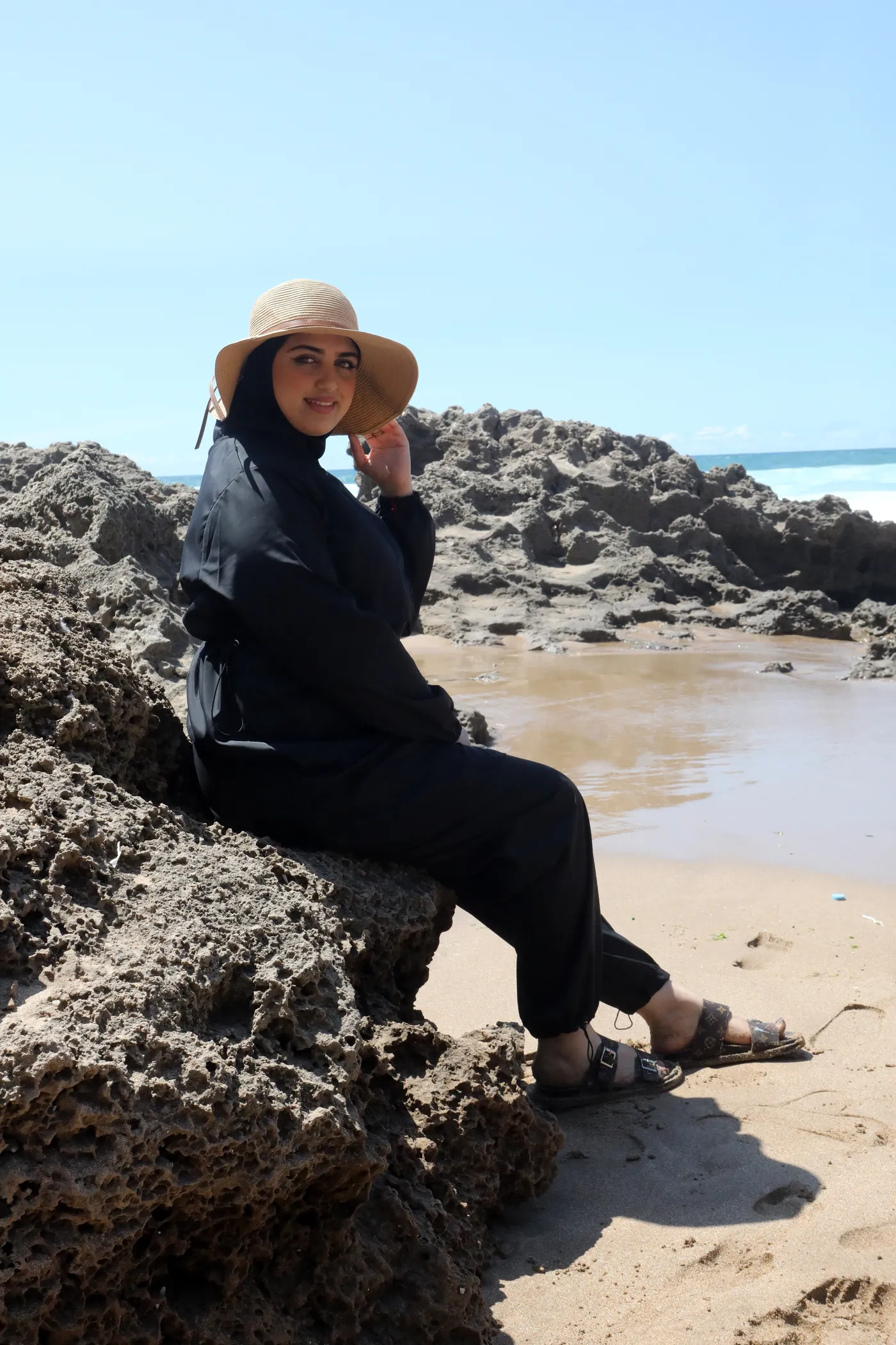 Burkini yacout en noir – Image 7