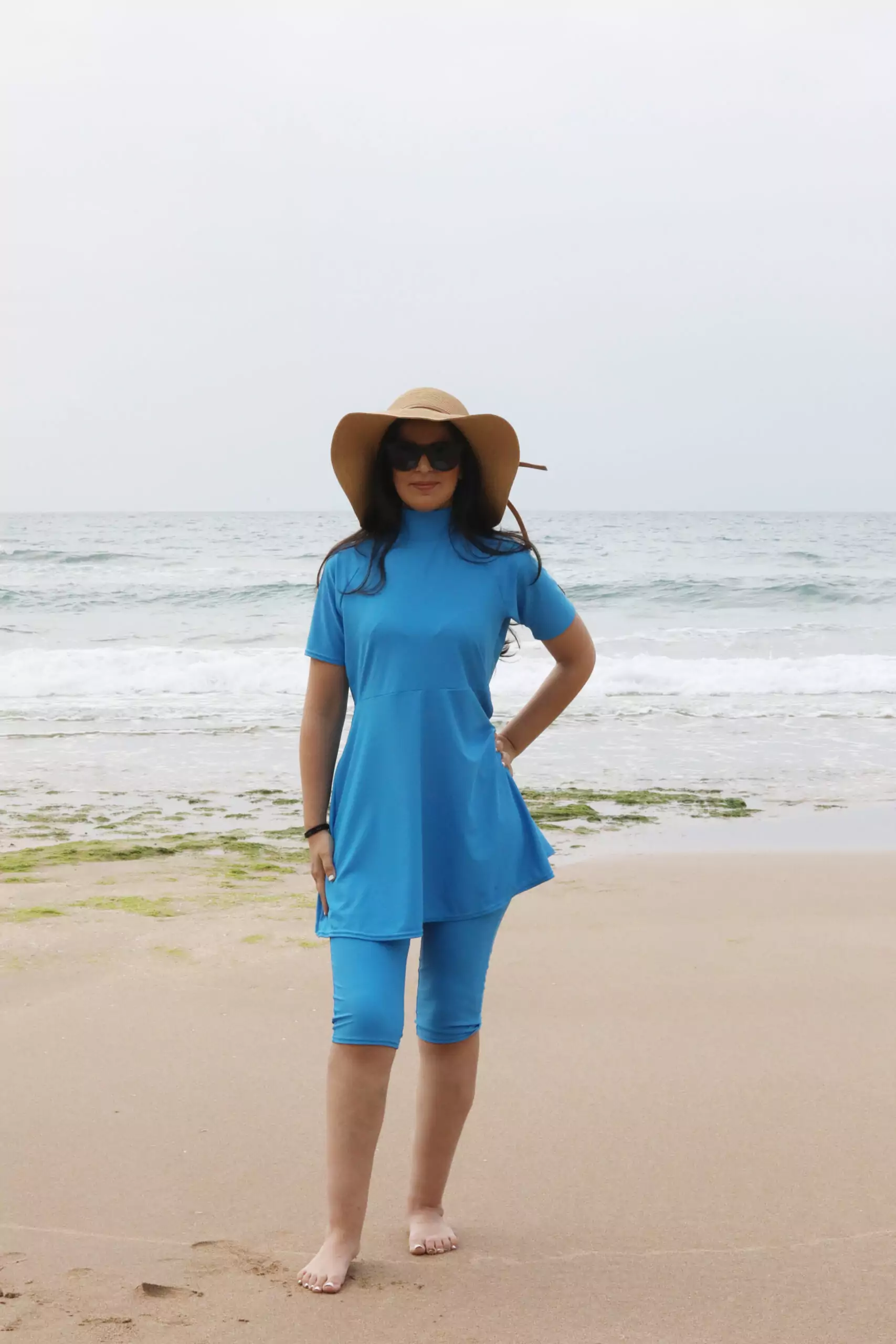 Burkini Wissal en bleu